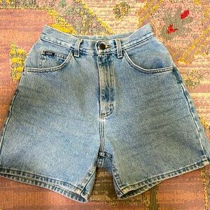 Lee vintage denim shorts